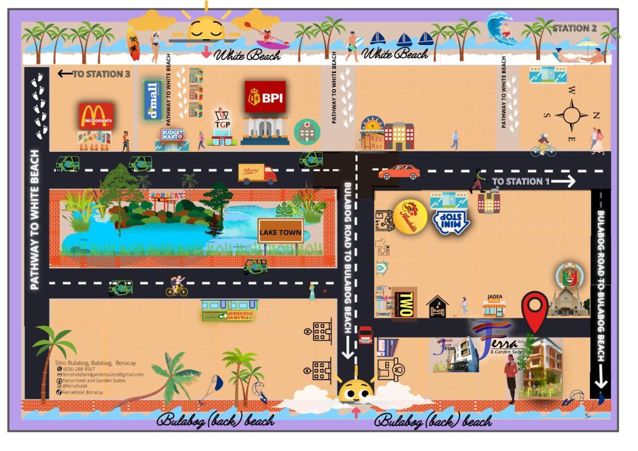 Ferra Hotel And Garden Suites Balabag  Luaran gambar